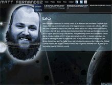 Tablet Screenshot of mattfernandezworld.com